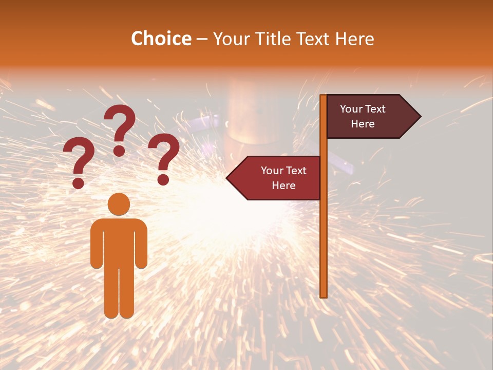 Brightly Lit Metal Bright PowerPoint Template