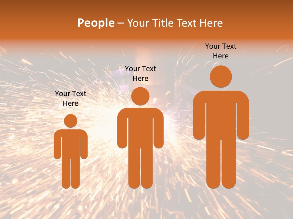 Brightly Lit Metal Bright PowerPoint Template