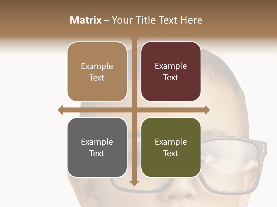 Human Surprised Nerd PowerPoint Template