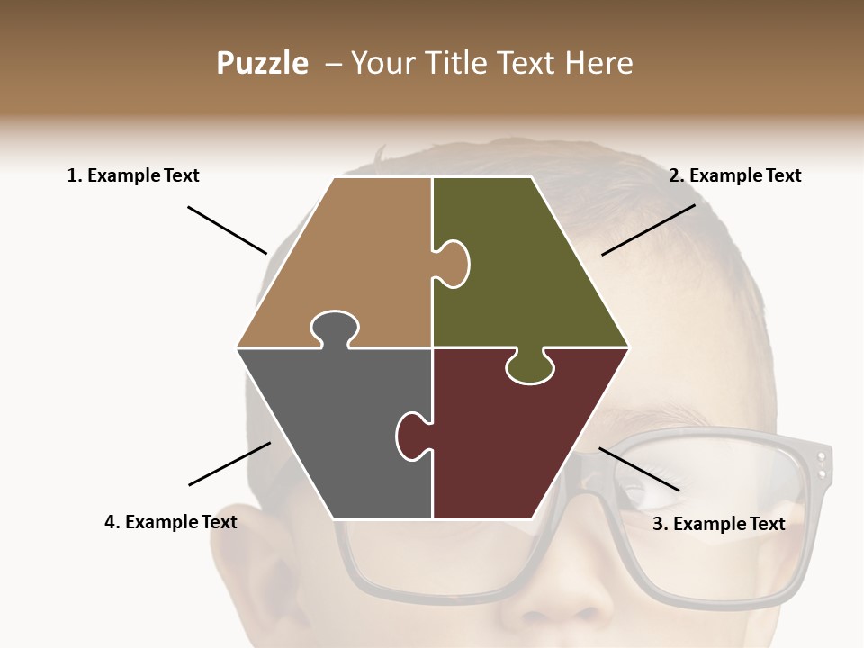 Human Surprised Nerd PowerPoint Template