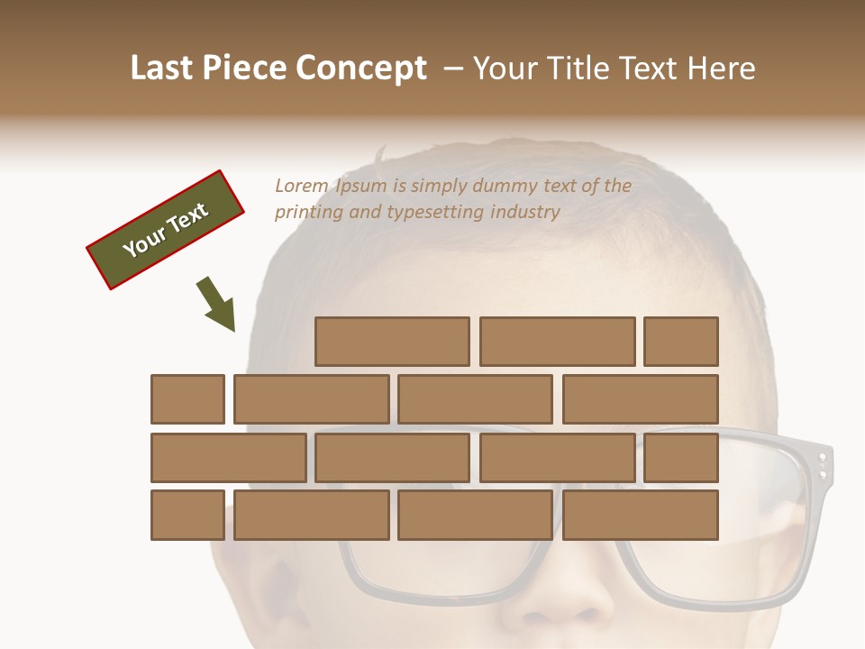 Human Surprised Nerd PowerPoint Template