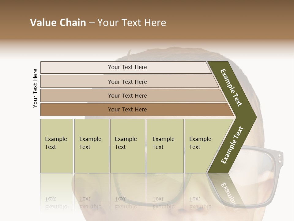 Human Surprised Nerd PowerPoint Template