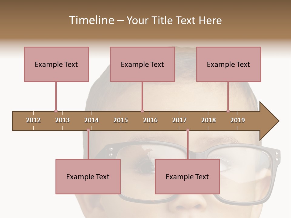 Human Surprised Nerd PowerPoint Template