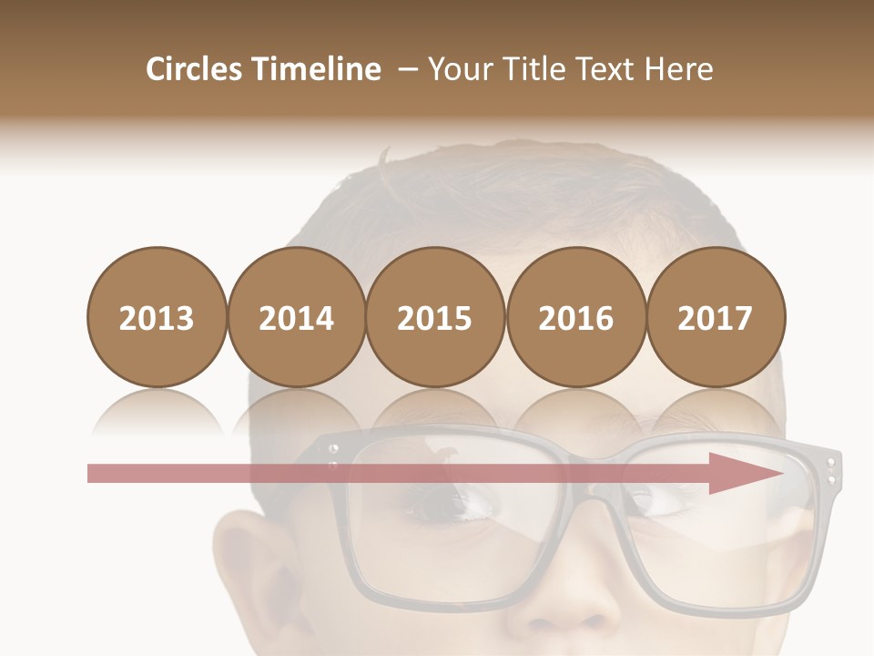 Human Surprised Nerd PowerPoint Template