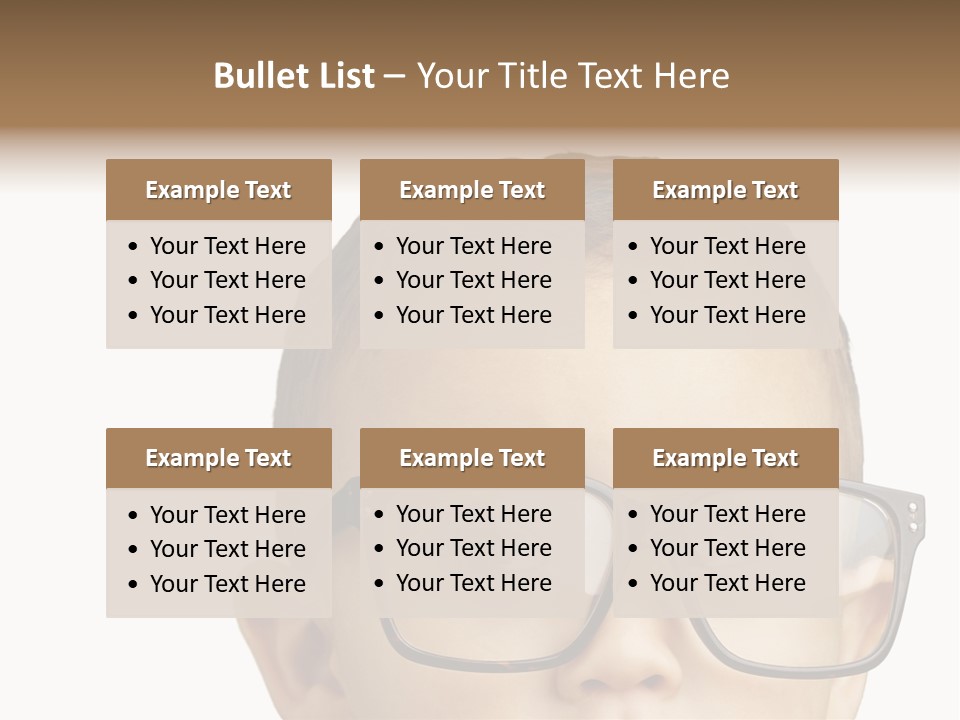 Human Surprised Nerd PowerPoint Template