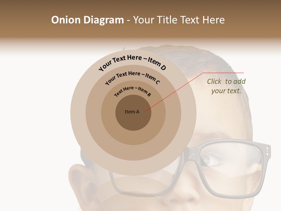 Human Surprised Nerd PowerPoint Template