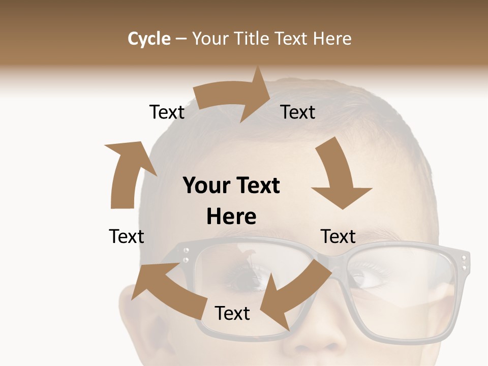 Human Surprised Nerd PowerPoint Template