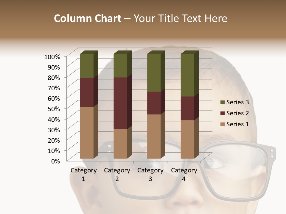 Human Surprised Nerd PowerPoint Template