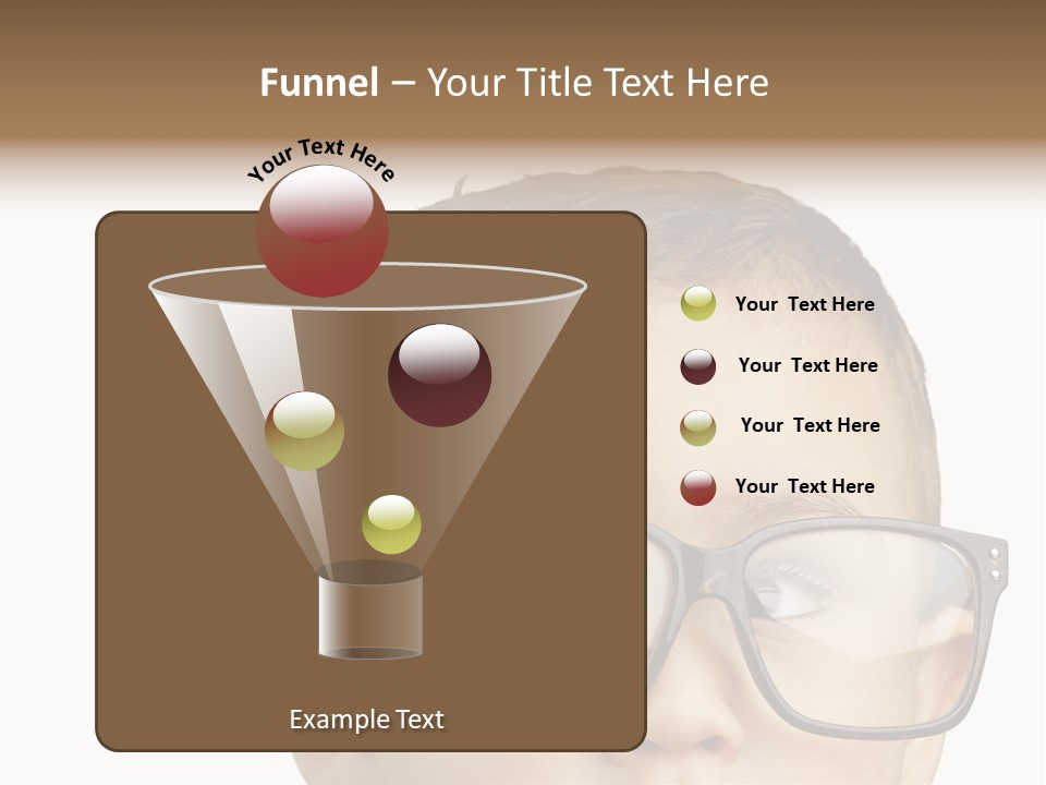 Human Surprised Nerd PowerPoint Template