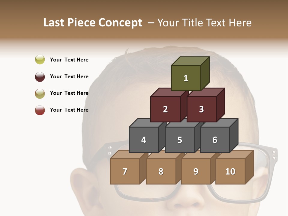 Human Surprised Nerd PowerPoint Template