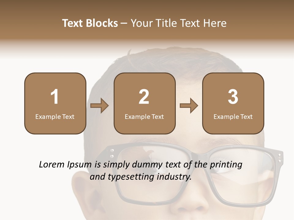 Human Surprised Nerd PowerPoint Template