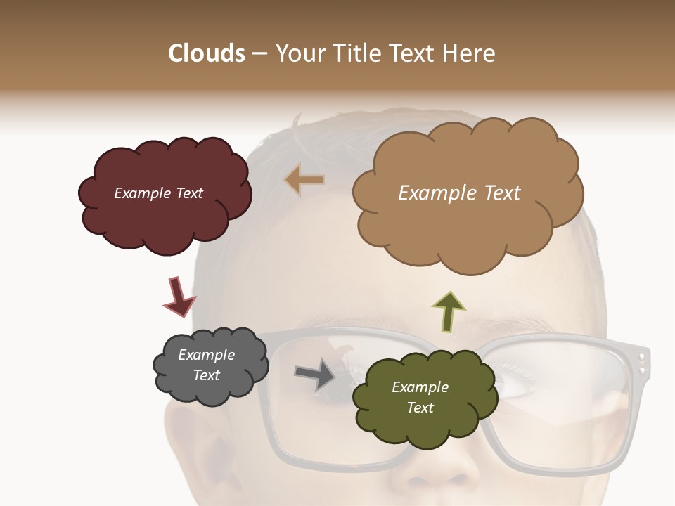 Human Surprised Nerd PowerPoint Template