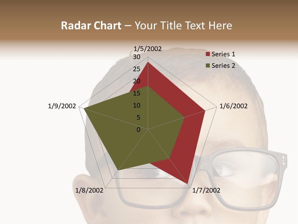 Human Surprised Nerd PowerPoint Template