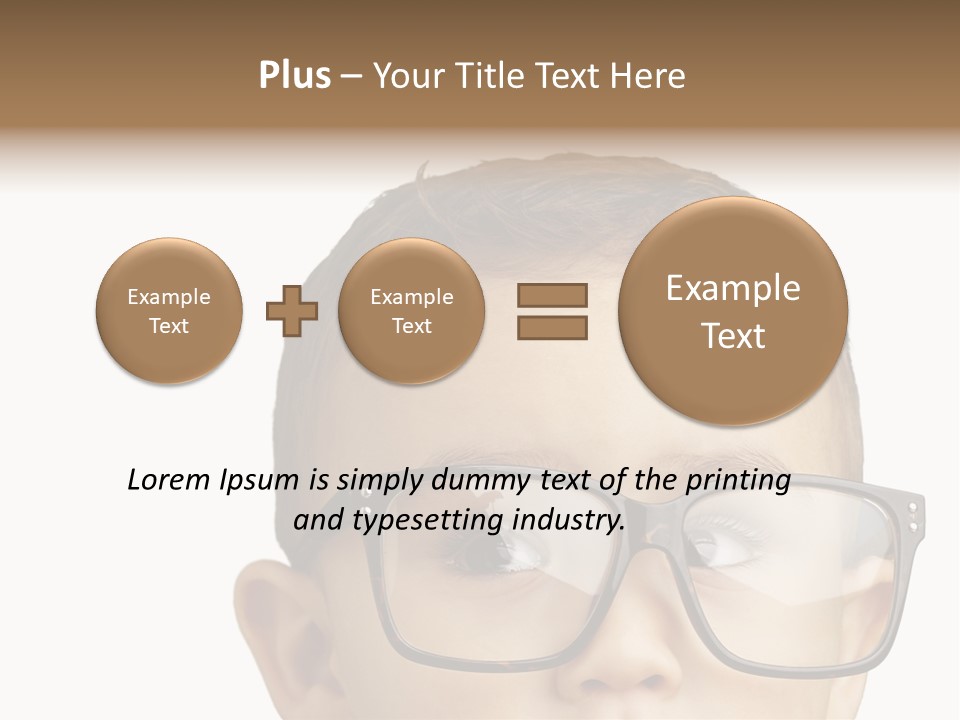 Human Surprised Nerd PowerPoint Template