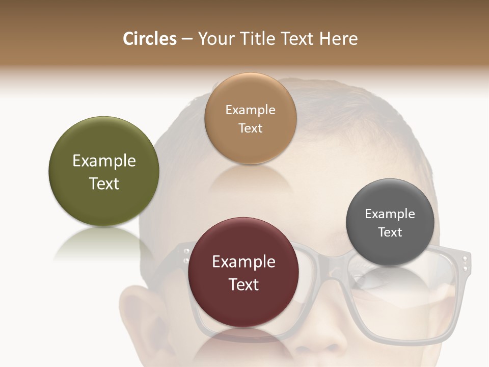 Human Surprised Nerd PowerPoint Template