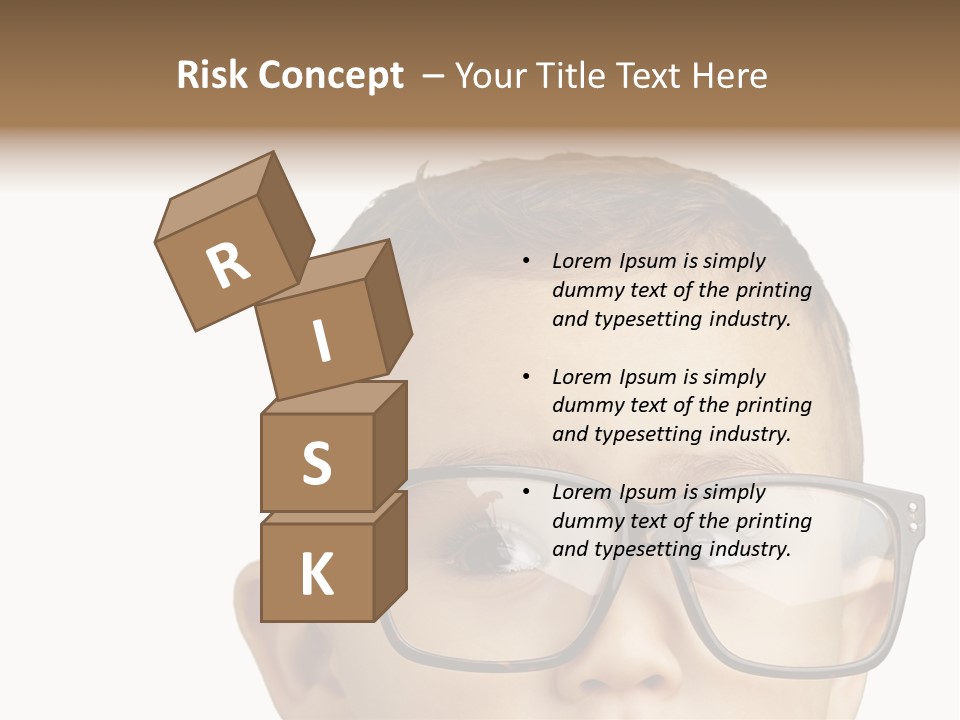 Human Surprised Nerd PowerPoint Template