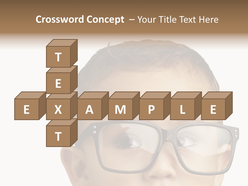 Human Surprised Nerd PowerPoint Template