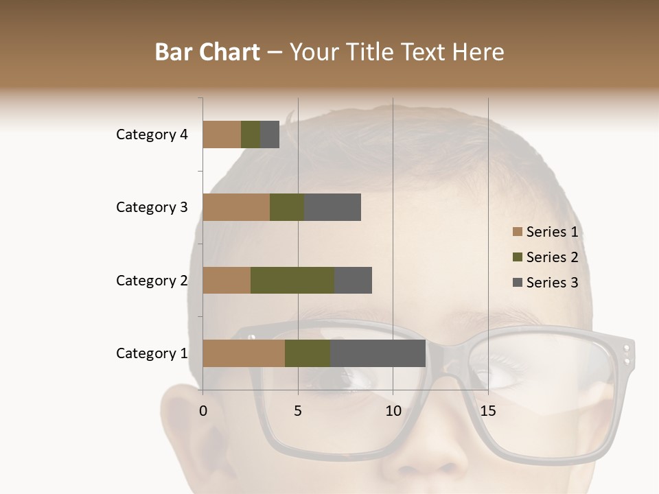 Human Surprised Nerd PowerPoint Template
