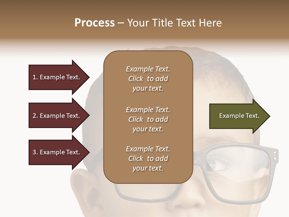 Human Surprised Nerd PowerPoint Template