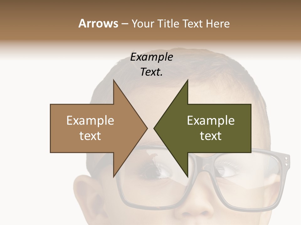 Human Surprised Nerd PowerPoint Template