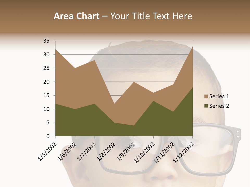 Human Surprised Nerd PowerPoint Template