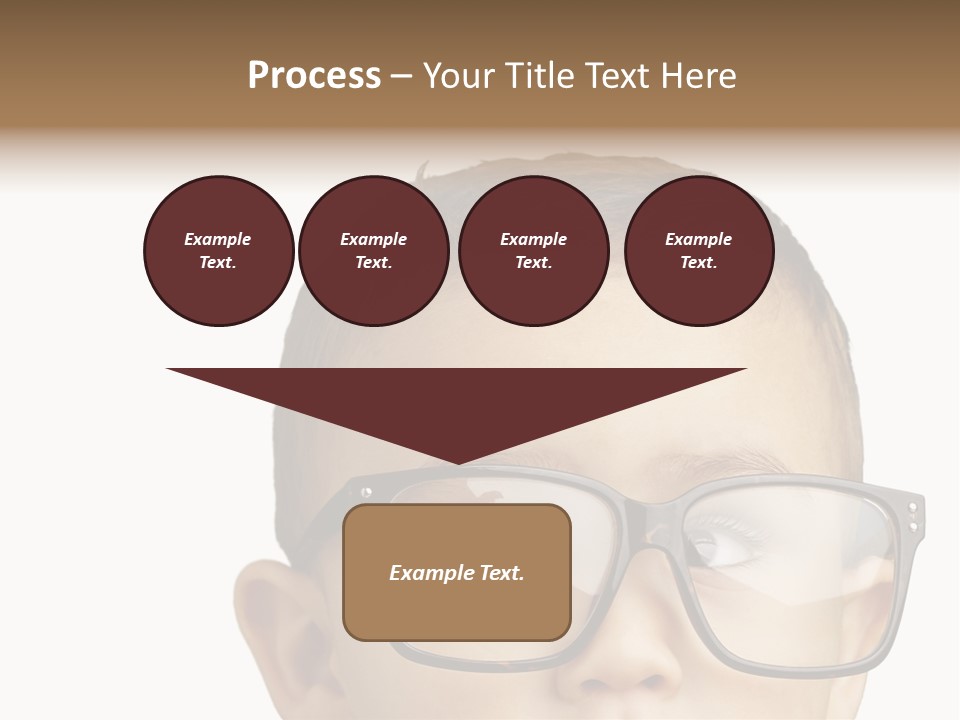 Human Surprised Nerd PowerPoint Template