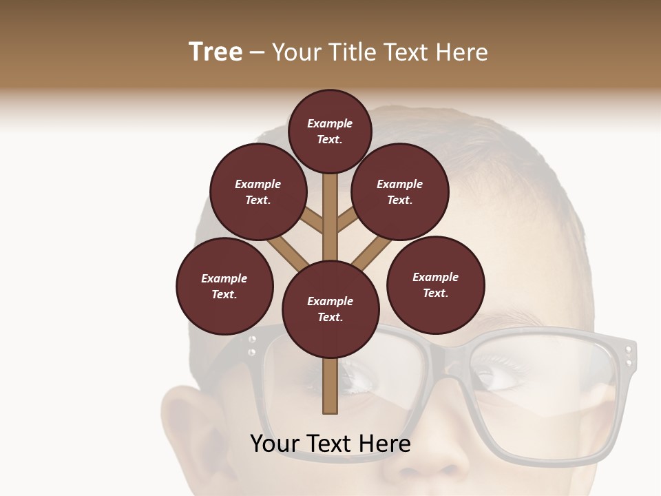 Human Surprised Nerd PowerPoint Template