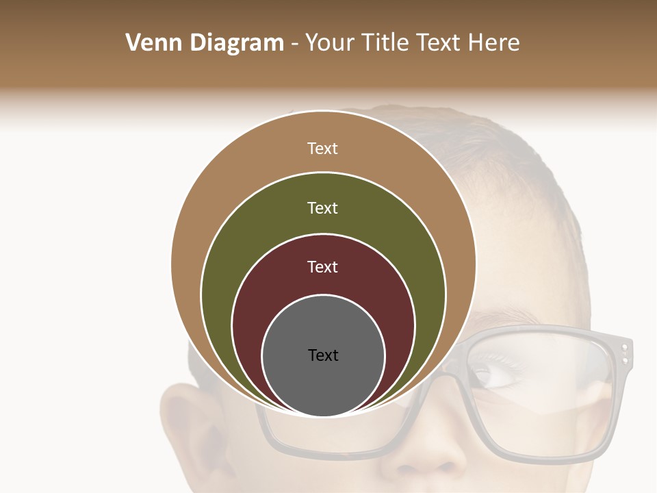 Human Surprised Nerd PowerPoint Template