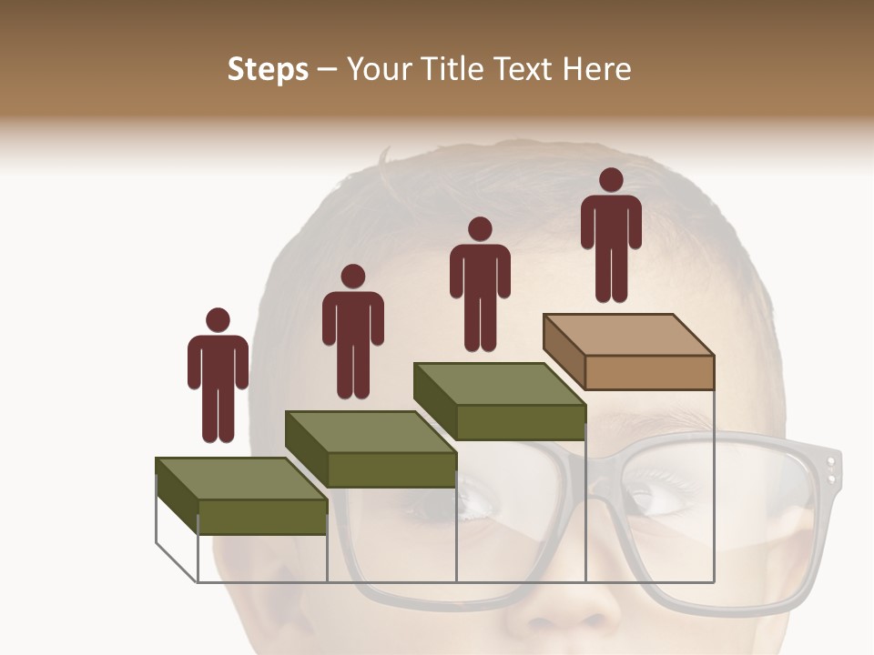 Human Surprised Nerd PowerPoint Template