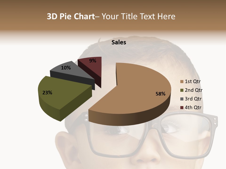 Human Surprised Nerd PowerPoint Template