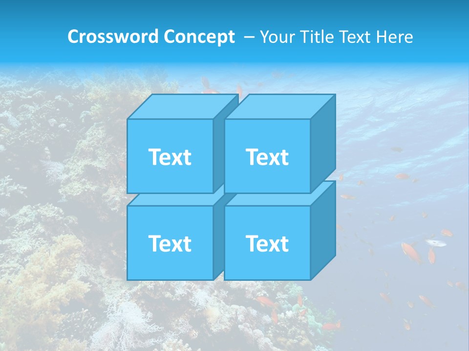 Scuba Diving Sinai Ocean PowerPoint Template
