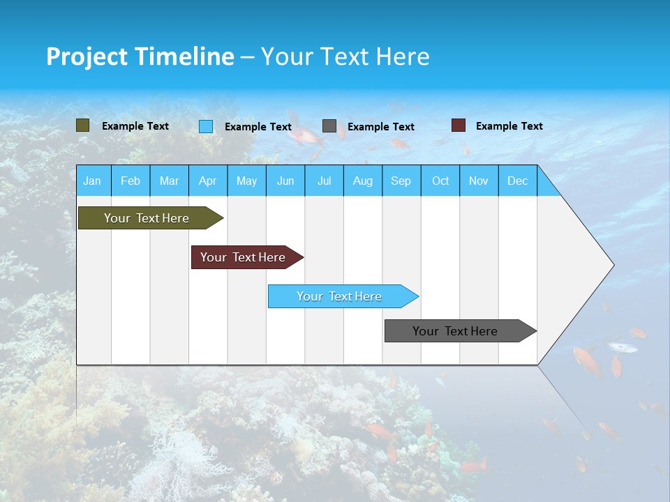 Scuba Diving Sinai Ocean PowerPoint Template