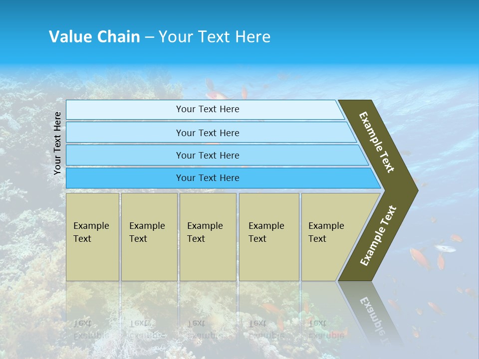 Scuba Diving Sinai Ocean PowerPoint Template