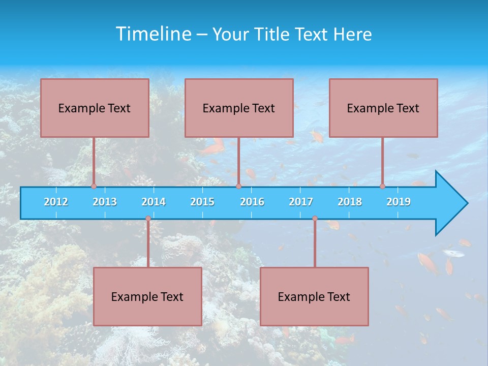 Scuba Diving Sinai Ocean PowerPoint Template