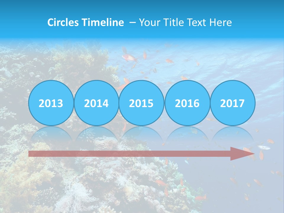 Scuba Diving Sinai Ocean PowerPoint Template