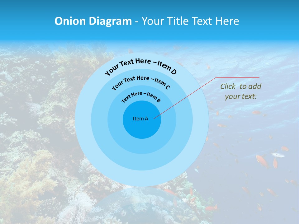 Scuba Diving Sinai Ocean PowerPoint Template