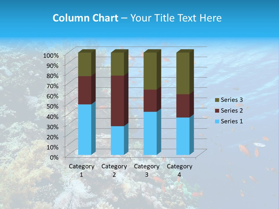 Scuba Diving Sinai Ocean PowerPoint Template
