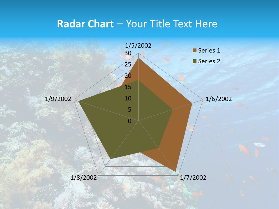 Scuba Diving Sinai Ocean PowerPoint Template