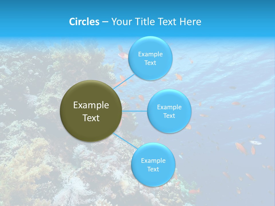 Scuba Diving Sinai Ocean PowerPoint Template