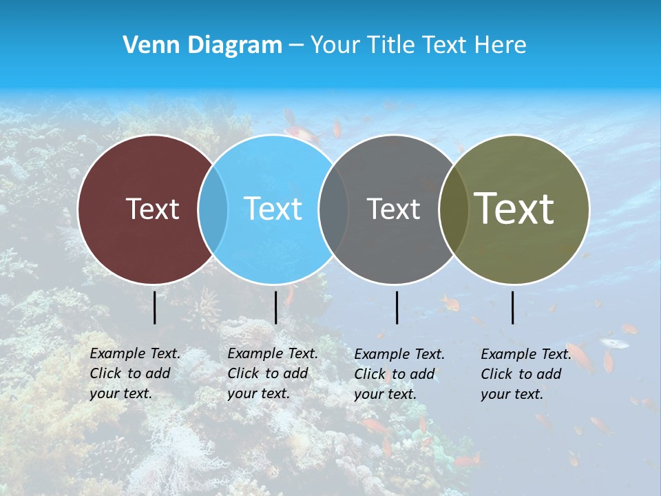 Scuba Diving Sinai Ocean PowerPoint Template