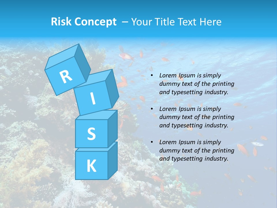 Scuba Diving Sinai Ocean PowerPoint Template