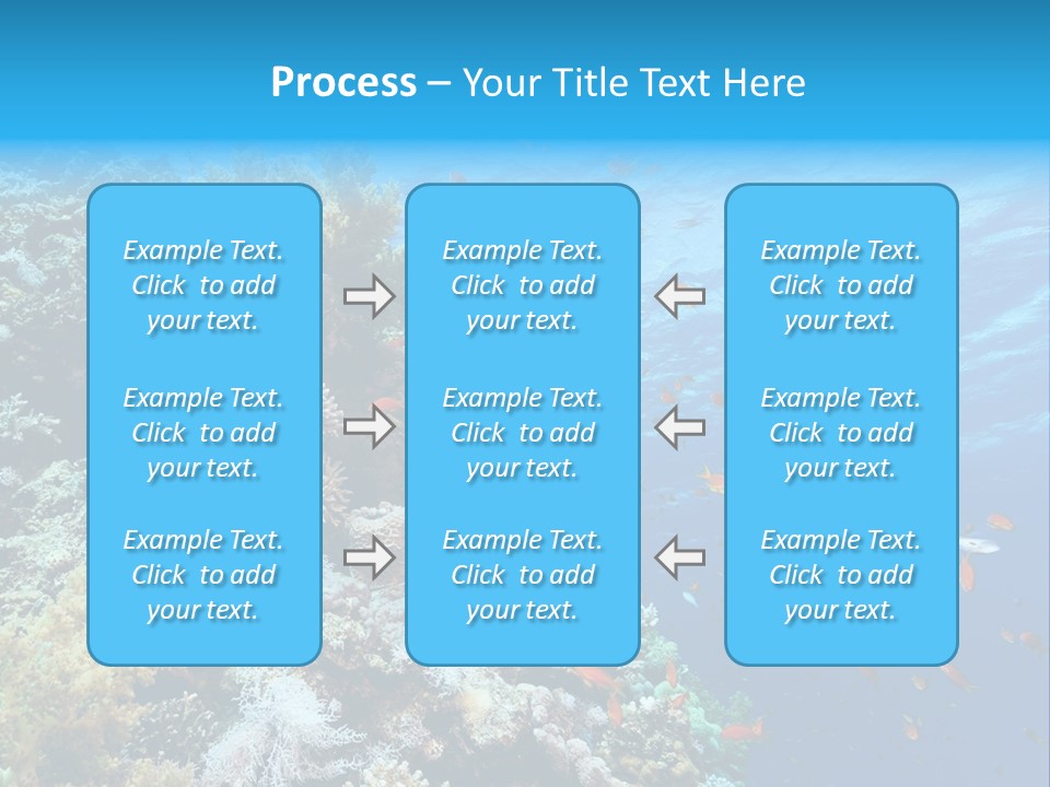 Scuba Diving Sinai Ocean PowerPoint Template