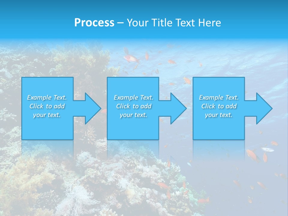 Scuba Diving Sinai Ocean PowerPoint Template