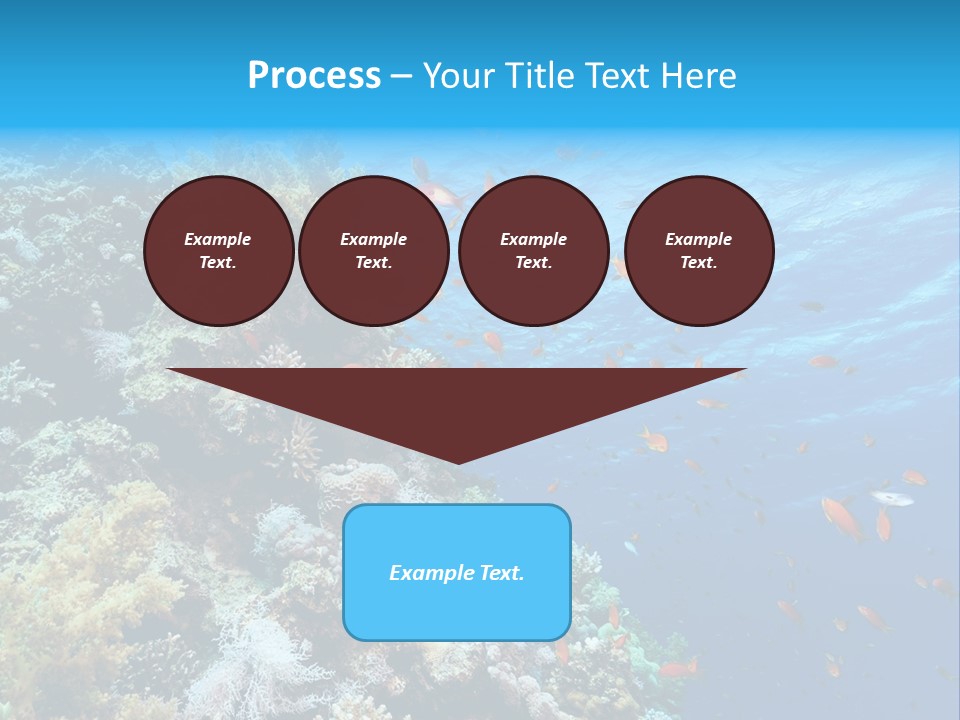 Scuba Diving Sinai Ocean PowerPoint Template