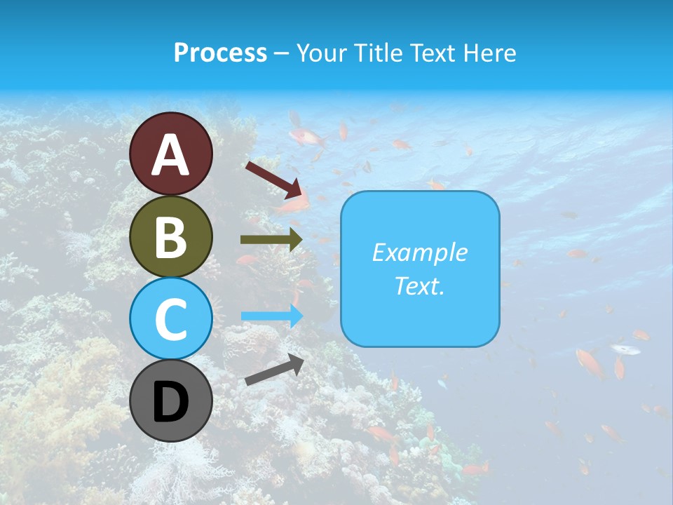 Scuba Diving Sinai Ocean PowerPoint Template