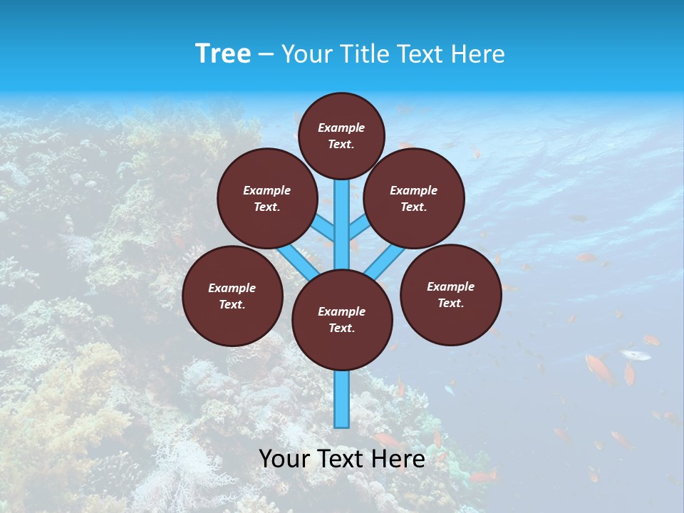 Scuba Diving Sinai Ocean PowerPoint Template