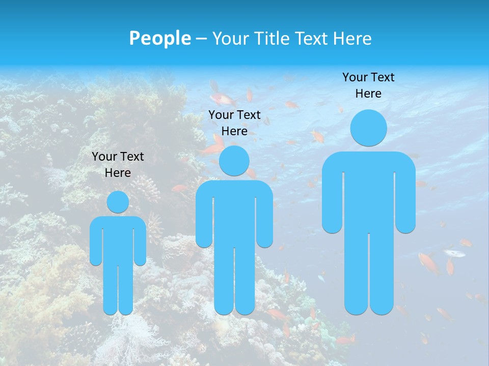 Scuba Diving Sinai Ocean PowerPoint Template