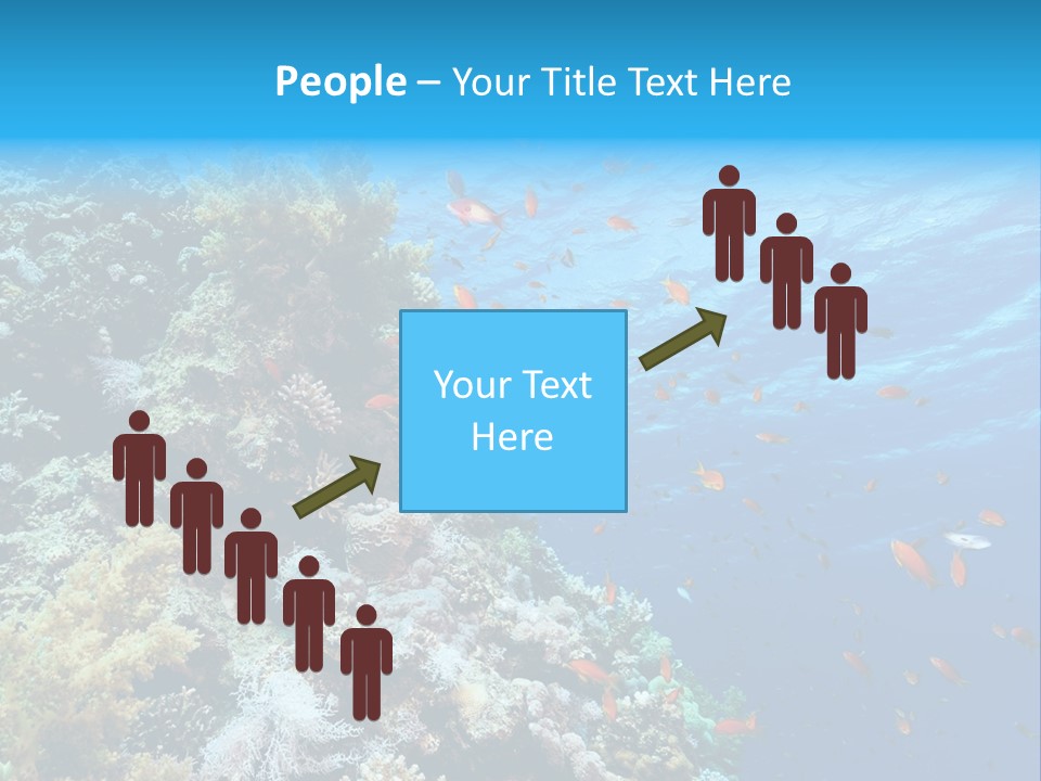Scuba Diving Sinai Ocean PowerPoint Template