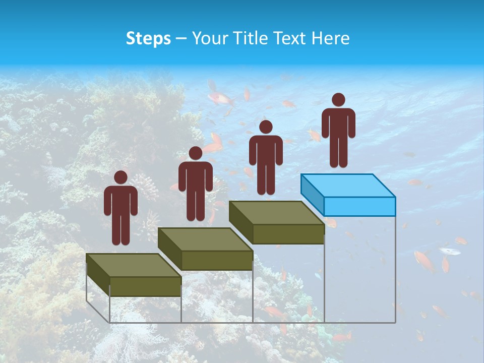 Scuba Diving Sinai Ocean PowerPoint Template