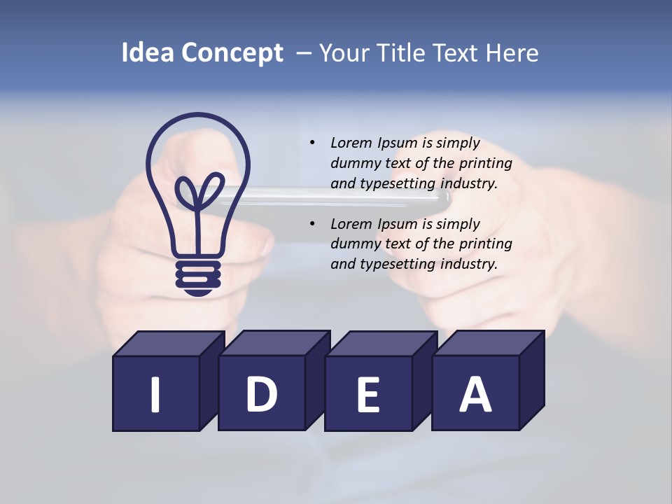 Looking Lawyer Man PowerPoint Template